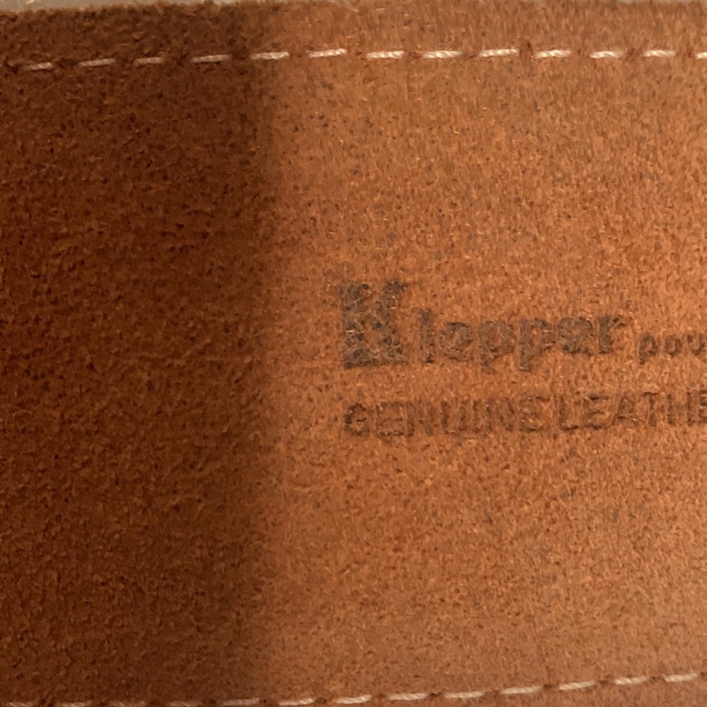 Klepper Y2K  genuine leather belt - Picture 4 of 7